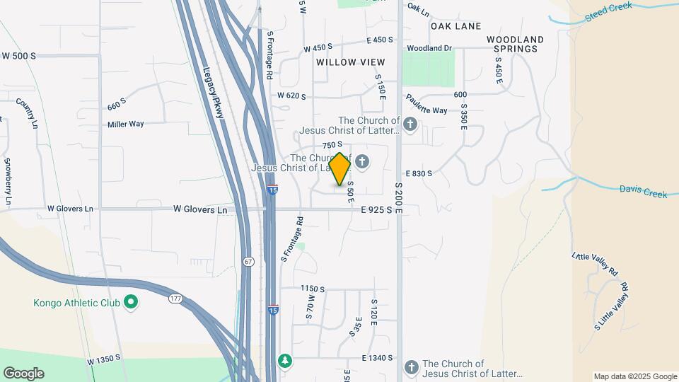 879 S 10 E Map and Location Details