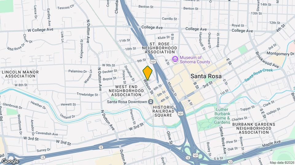 103 7th St, Unit B Mapa y Detalles de la Ubicación