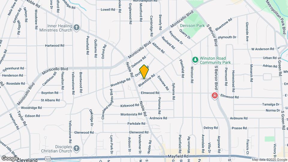 3923 Bluestone Rd Map and Location Details