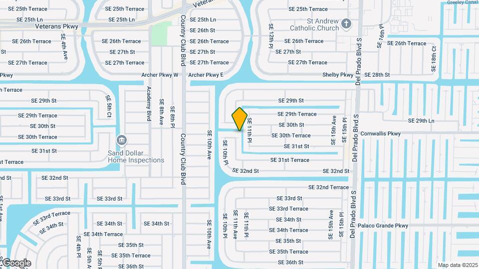 1047 SE 30th Terrace Mapa y Detalles de la Ubicación