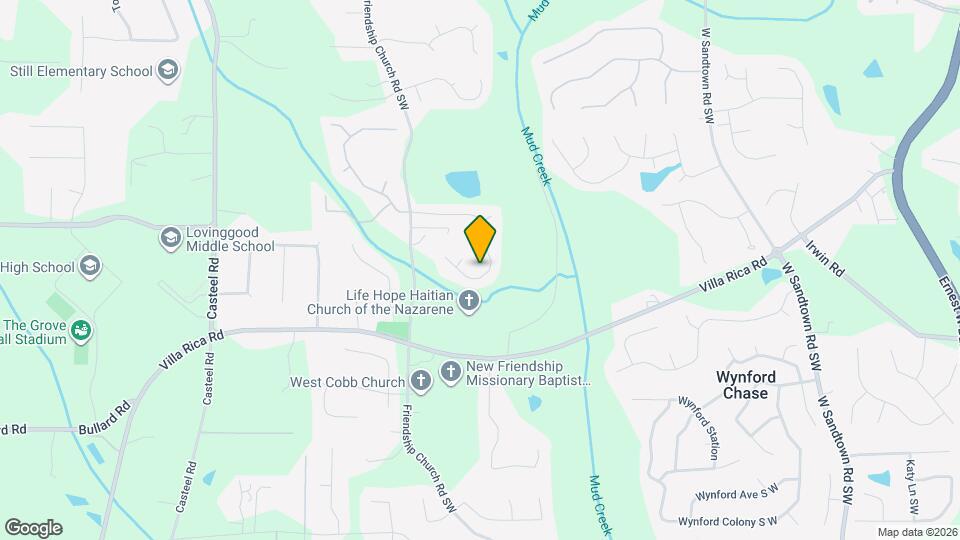 3386 Conley Downs Dr, Unit 1509 Map and Location Details