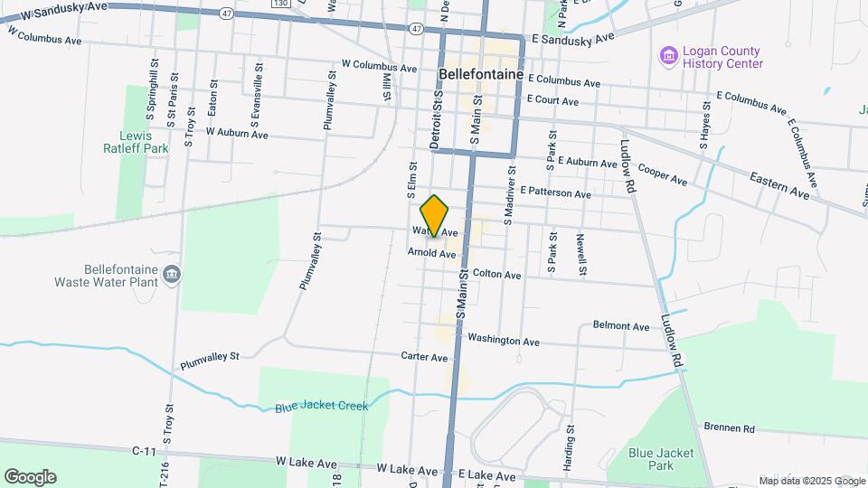 505-509 N Detroit St Map and Location Details