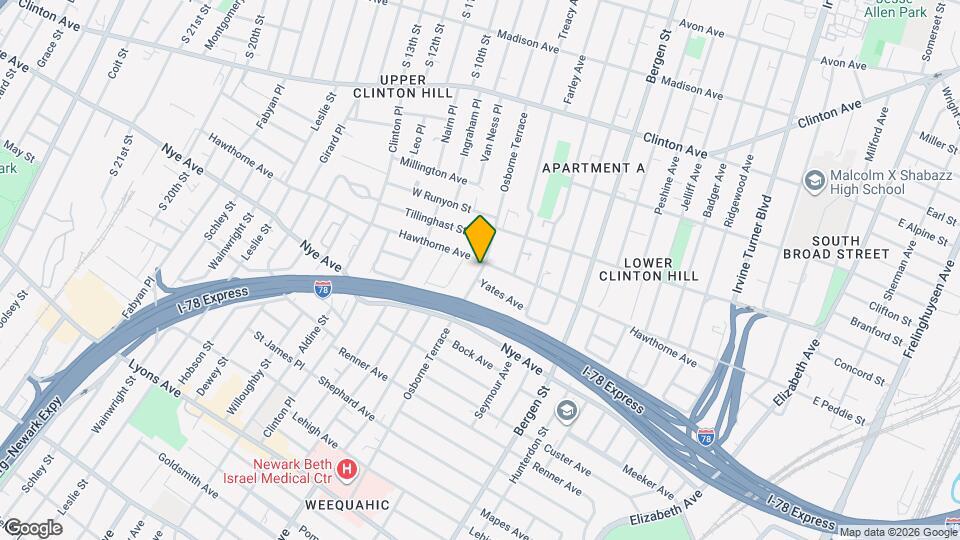 131 Osborne Terrace, Unit 2F Mapa y Detalles de la Ubicación
