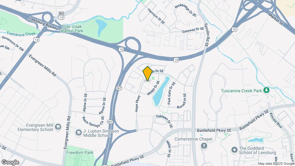 411 Hanrahan Ct SE Mapa y Detalles de la Ubicación