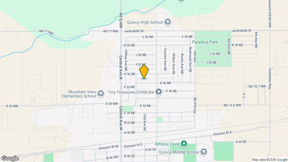 121 G St NE Map and Location Details