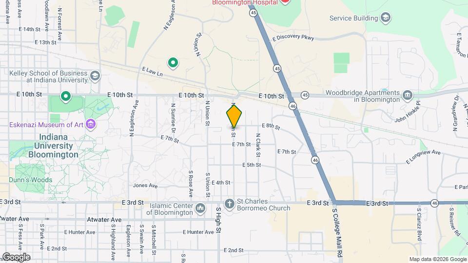 322-324 N Jefferson St Map and Location Details