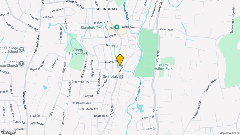 916 Hope St, Unit 203 Map and Location Details