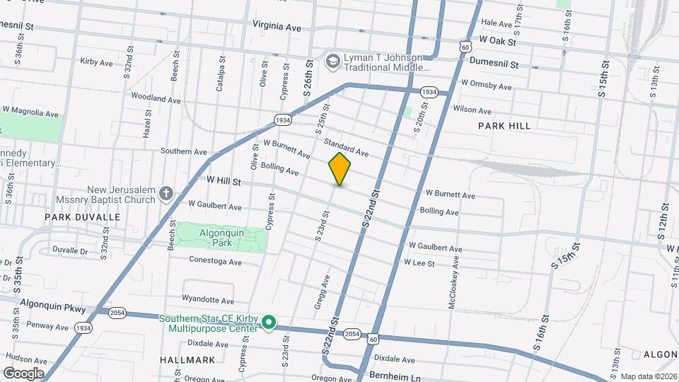 2216 Bolling Ave Map and Location Details