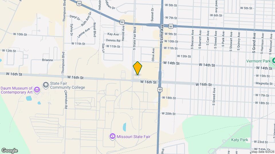 BLVD Apartments Map and Location Details