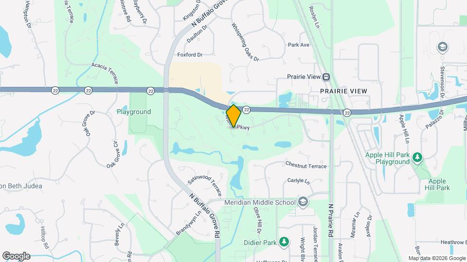 265 Willow Pkwy Map and Location Details