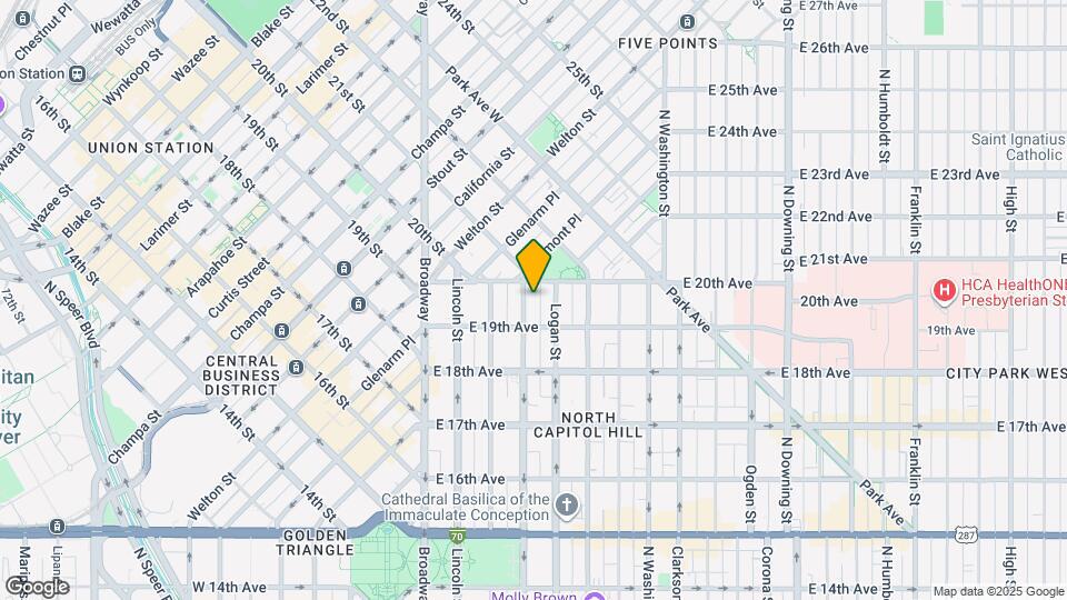 1934 Grant St, Unit 12 Map and Location Details