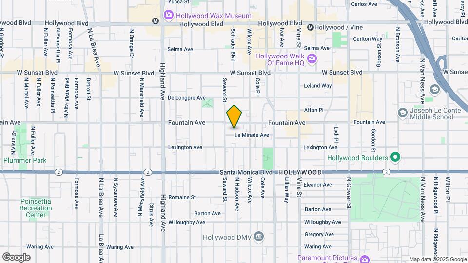 6537 La Mirada Ave Mapa y Detalles de la Ubicación