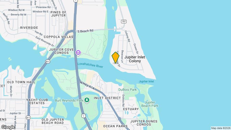 90 Lighthouse Dr Mapa y Detalles de la Ubicación