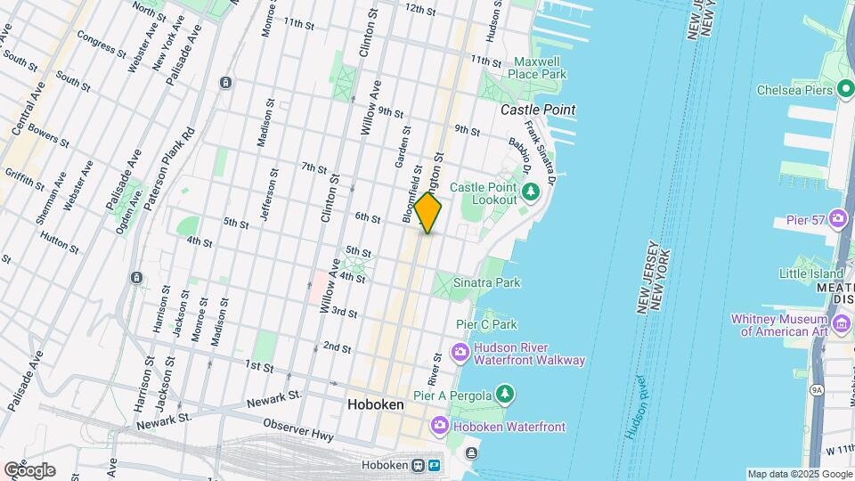 531 Washington St Map and Location Details