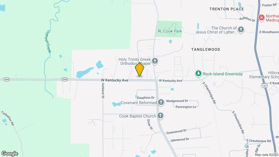 2401 Arcadia Dr Map and Location Details