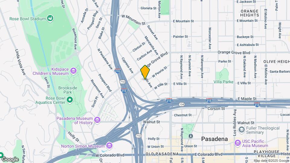 553 Lincoln Ave Map and Location Details