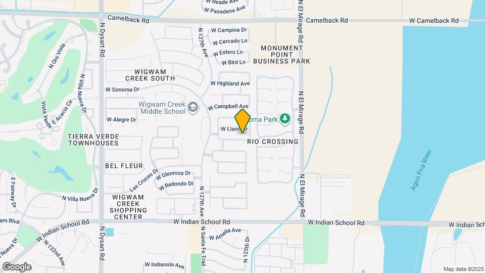 12518 W Sells Dr Map and Location Details