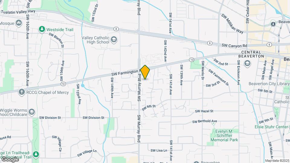 4852 SW MURRAY Blvd Map and Location Details