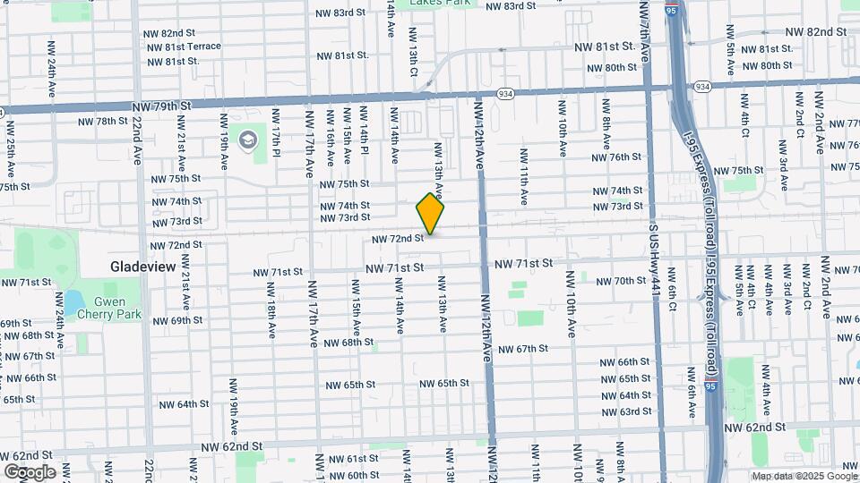 1326 NW 72nd St Map and Location Details