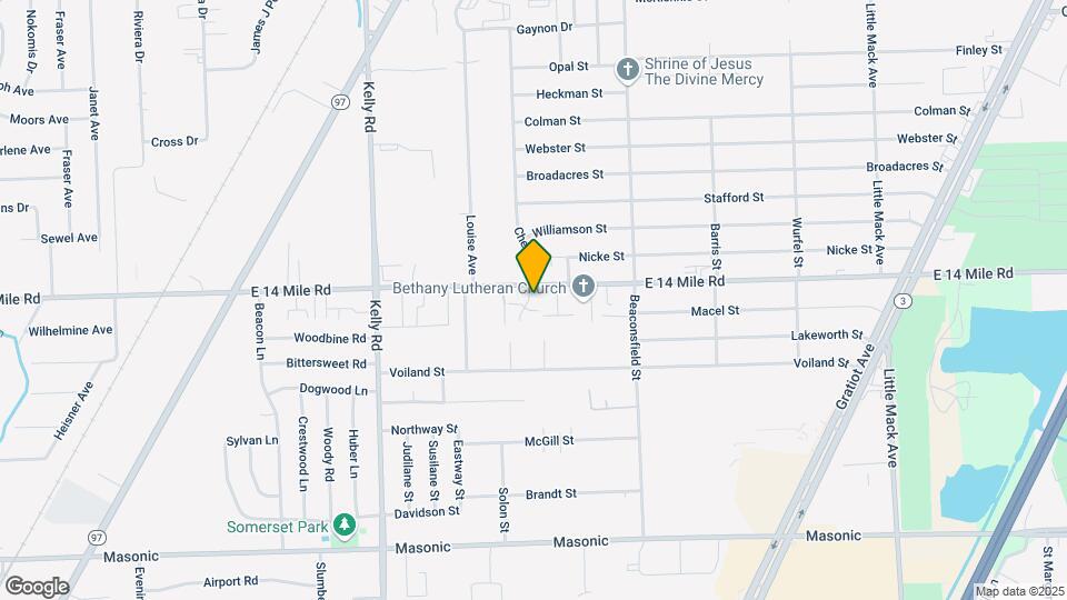 Amberidge Mapa y Detalles de la Ubicación