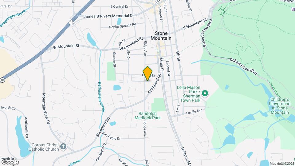 841 Ridge Ave Map and Location Details