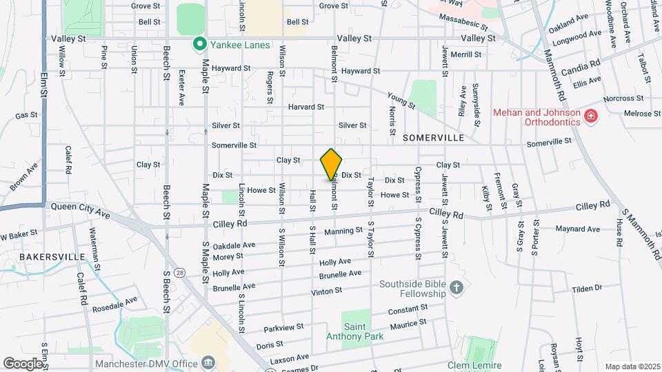 64 Belmont St, Unit 2 Map and Location Details