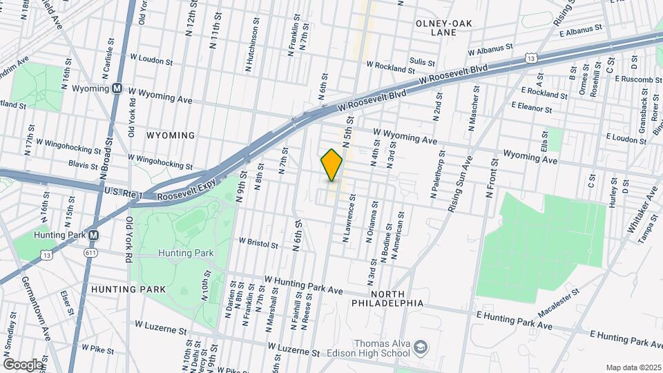4507 N Reese St Map and Location Details