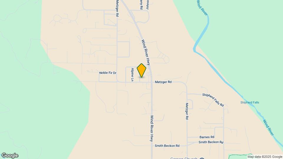 1281 Metzger Rd Map and Location Details