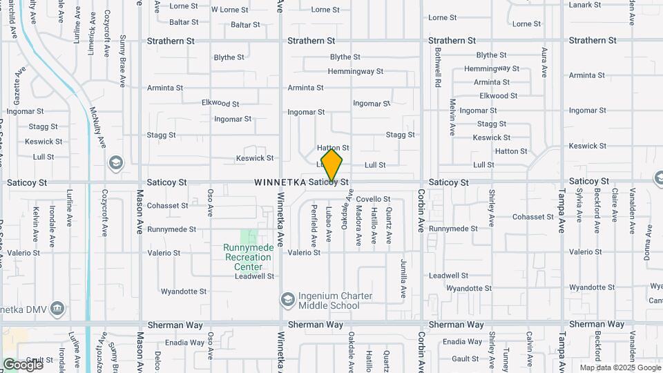 19934 Saticoy St Map and Location Details