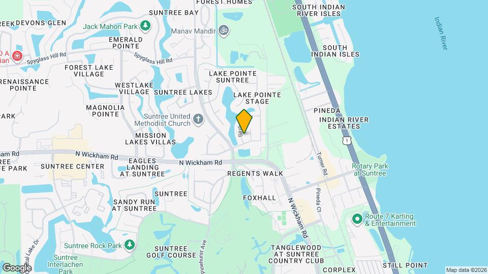 225 Bayhead Dr Map and Location Details