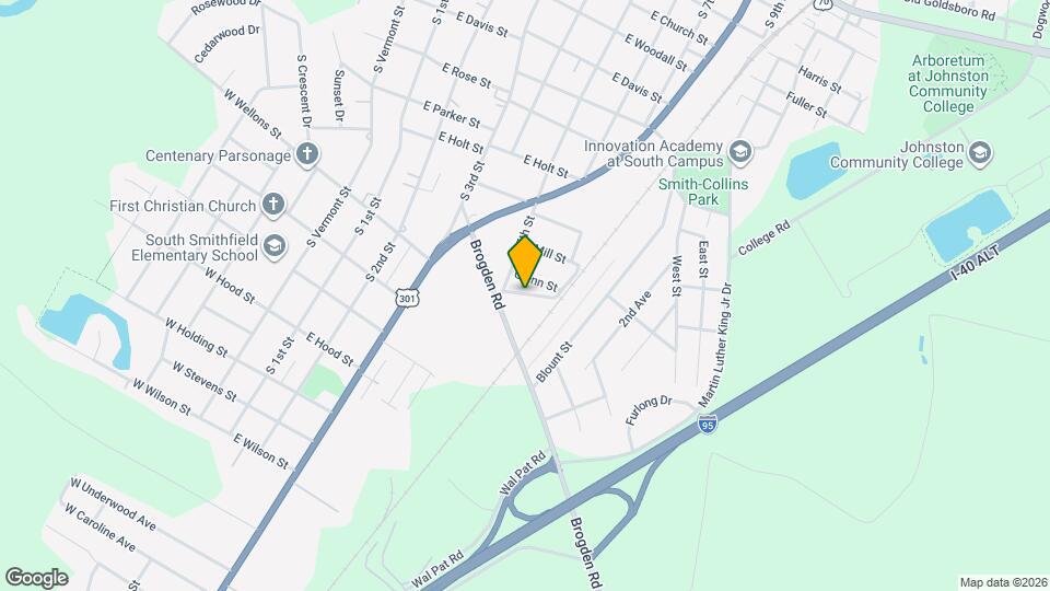 512 Crump St Map and Location Details