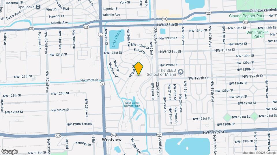 12655 NW 23rd Pl Map and Location Details