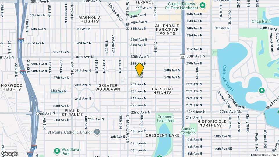 810 27th Ave N Map and Location Details