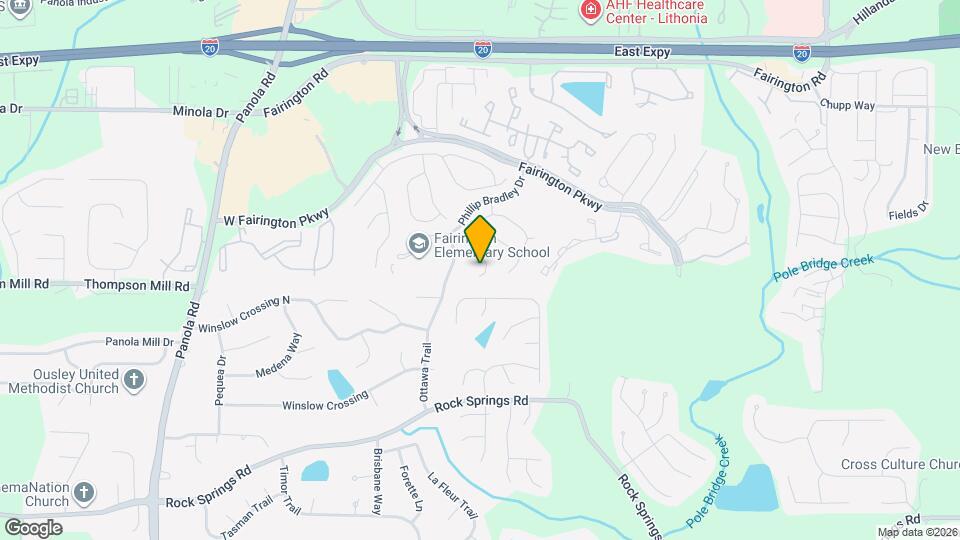 5615 Fair Creek Way Map and Location Details