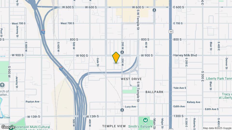 951 S Washington St Map and Location Details