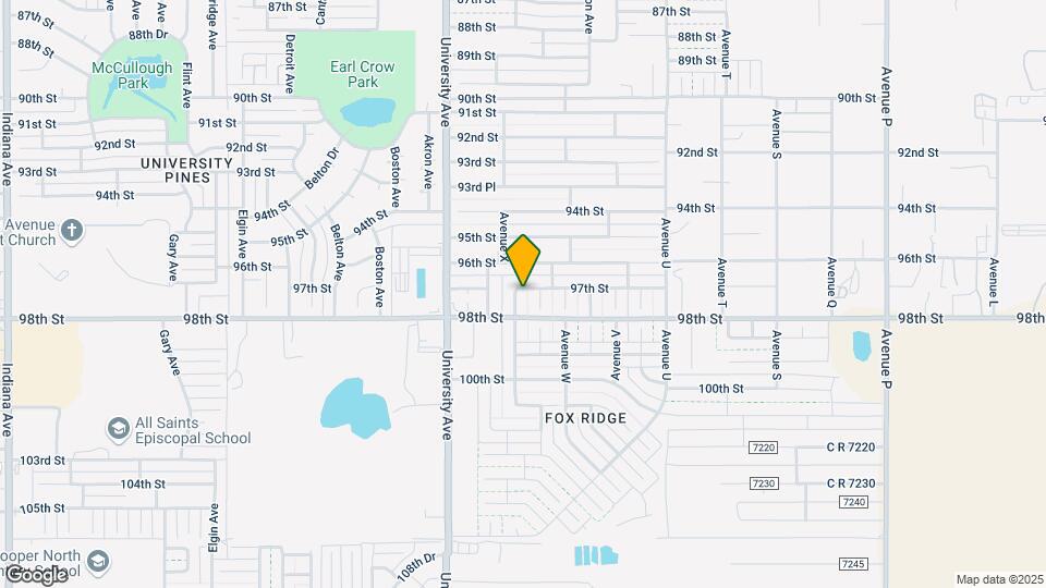 9701 Weatherford Ave Map and Location Details