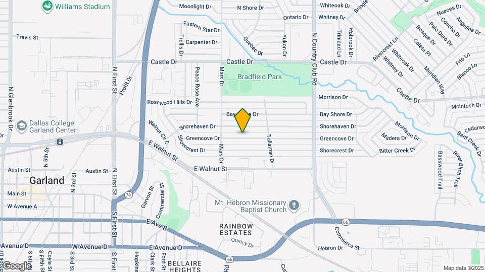 909 Greencove Dr Map and Location Details