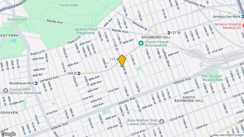 8736 111th St Map and Location Details