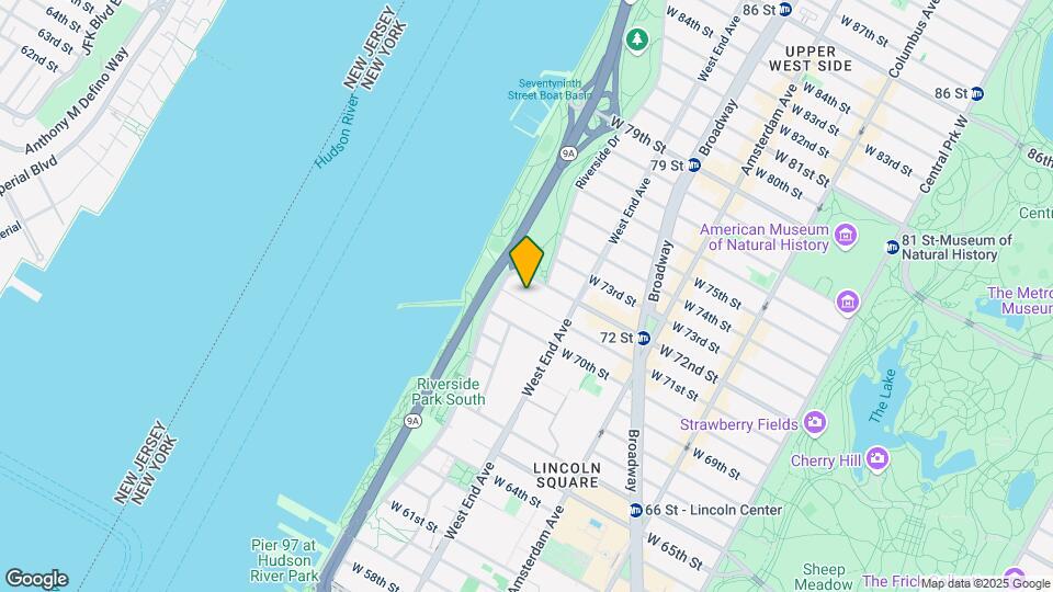 351 W 71st St Mapa y Detalles de la Ubicación