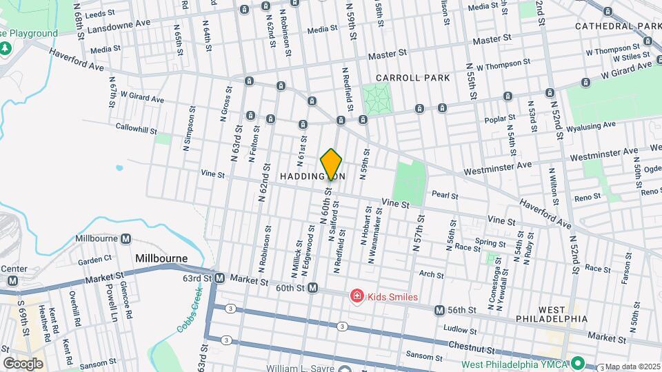 309 N 60th St Map and Location Details