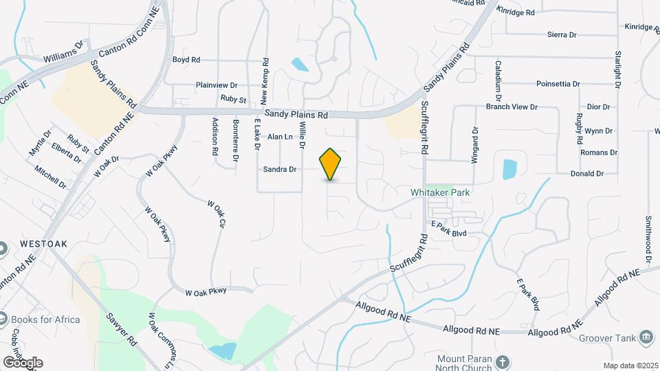 1324 Pinebreeze Way Map and Location Details