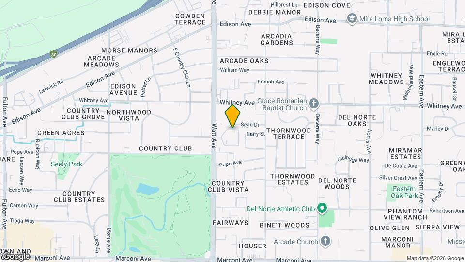 3524 Larchmont Square Ln Map and Location Details