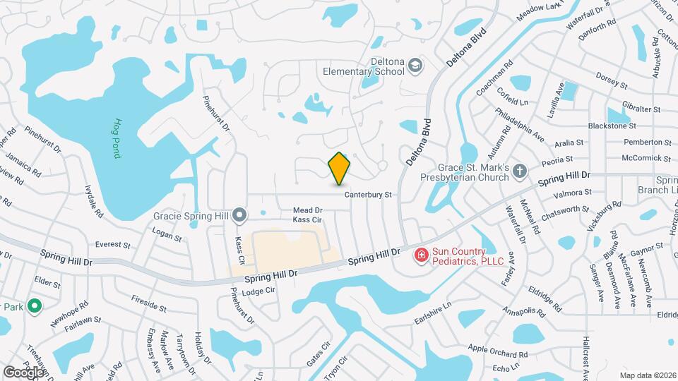 7477 Canterbury St Map and Location Details