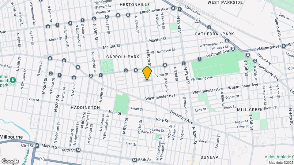 5522 Harmer St Map and Location Details