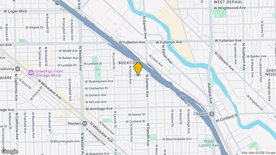 2035 W Webster Ave Map and Location Details