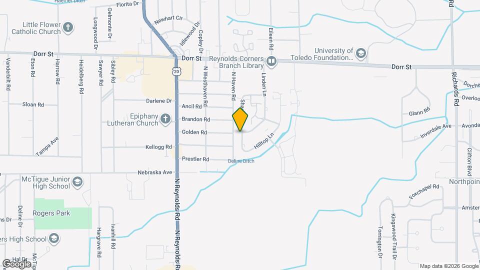 831 Shadow Ln Map and Location Details