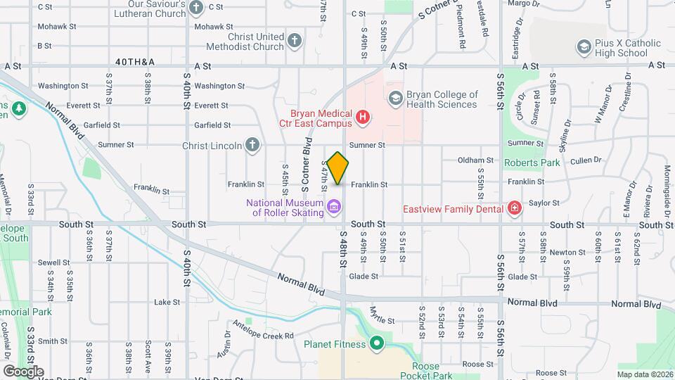 1911 S 48th St Map and Location Details