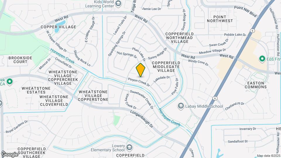 15914 Pinyon Creek Dr Map and Location Details