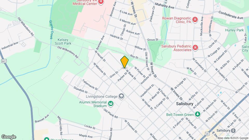 1211 W Bank St Map and Location Details