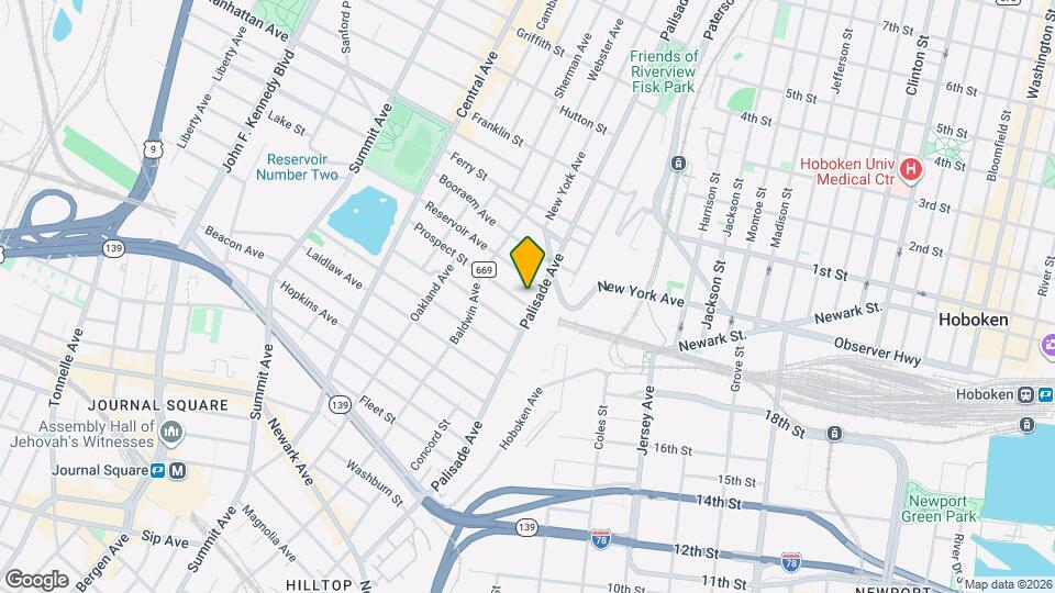 24 Prospect St, Unit 2 Map and Location Details